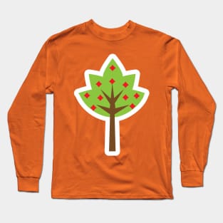 green tree plant t-shirt Long Sleeve T-Shirt